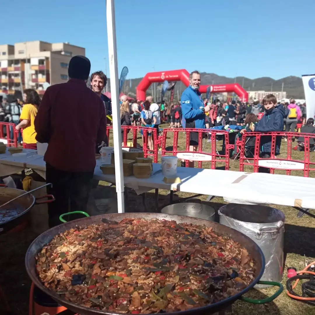 Paella per a esdeveniment esportiu amb Popaella