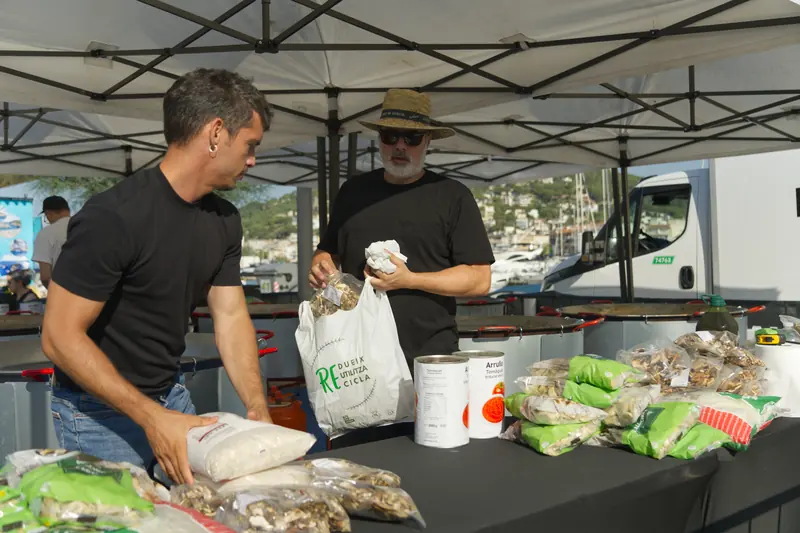 Preparant els ingredients abans de cuinar